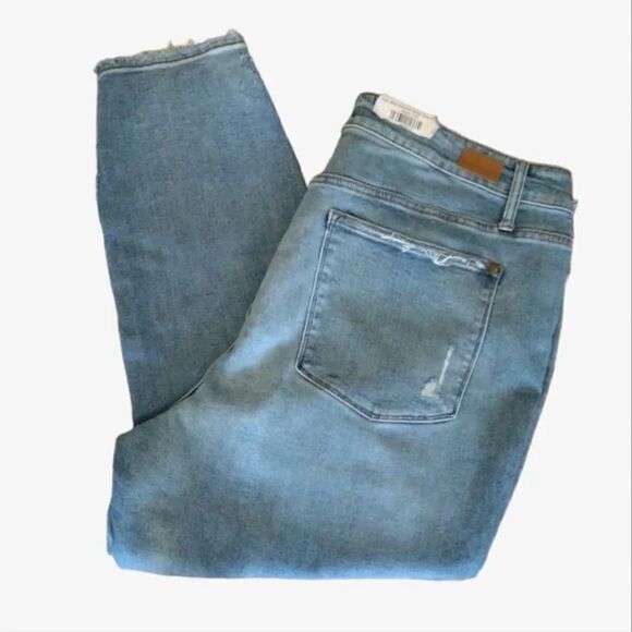 Judy Blue Mineral Wash Relaxed High Waist Jeans PlusSize 22W NWT - Picture 7 of 15